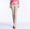 2016 Slim Women Jeans Casual Mid Waist Elastic Candy 10Color Denim Flare Pants Trousers Woman Bell Bottom Trouser