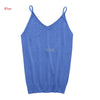 Glittering Knitted Women Camisole Vest Stretchable V Neck Slim Sexy Strappy Tank Tops MAR25_17