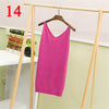 Long Style V Neck Vest Women Sliver Thread Club Vest Sexy Sequined Knitted Tank Tops Female Blusa Solid Casual Vest Sweater