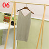 Long Style V Neck Vest Women Sliver Thread Club Vest Sexy Sequined Knitted Tank Tops Female Blusa Solid Casual Vest Sweater