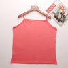 New Arrival Women Fashion casual Solid Candy Color Modal Cotton Sleeveless Vest Tank Tops t shirt Basic Camis Plus Size 6xl