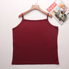New Arrival Women Fashion casual Solid Candy Color Modal Cotton Sleeveless Vest Tank Tops t shirt Basic Camis Plus Size 6xl