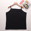 New Arrival Women Fashion casual Solid Candy Color Modal Cotton Sleeveless Vest Tank Tops t shirt Basic Camis Plus Size 6xl