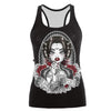 New Fashion Women Camisole Tank 3D Dark Sugar Jack Skellington Sexy Top Tees Sleeveless Gothic Punk Ghost Skull O neck Vest