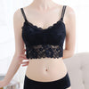 New Sexy Women Strap Lace Crochet Bralette Bralet Bra Bustier Crop Top Floral Cami Female Padded Tank Tops Black White #828