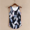 New Summer Tank Top T Shirt Plus Size Loose Women T-shirt Milk Silk Printing O-neck Slim Tops Fashion Woman Clothes