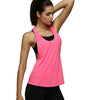 New Summer Vest Sexy Fitness Tank Tops Women Quick Dry Loose Sleeveless Vest Singlet T-shirt female blusas