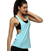 New Summer Vest Sexy Fitness Tank Tops Women Quick Dry Loose Sleeveless Vest Singlet T-shirt female blusas