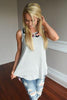 2022 New women tops casual and sexy sleeveless women clothing floral women summer tank tops gray