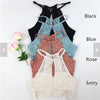 Sexy Fashion Womens Hollow Tank Tops Bustier Vest Crop Top Bralette Top 4 Colors S M L XL Causal Summer Outfit Breach Tanks