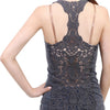 Summer Women Tank Top Sexy Lace Tops Crochet Back Hollow-out Fashion Women Vest Camisole Lace Black & White Vest