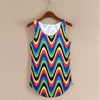 Summer Women's Tank Tops Printed Flower Casual Fitness Top Vest Ladies Milk Silk Sleeveless Casual Vest Tshirt Womens Top