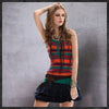 Women Summer Top New Yuzi Womens Tank Tops Sleeveless Bodycon Cotton Vest Top For Women B9518 Women Clothing 3 Colors