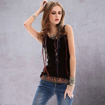 Women Summer Top New Yuzi Womens Tank Tops Sleeveless Bodycon Cotton Vest Top For Women B9518 Women Clothing 3 Colors