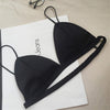 new brandy melville tops spaghetti strap ladies camisole black white lace bralette sexy tank top women summer crop top