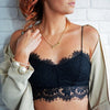 new brandy melville tops spaghetti strap ladies camisole black white lace bralette sexy tank top women summer crop top