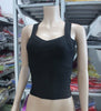 women elastic stretch celebrity bandage top deep V vest multi solid colors tight cute sweet singlet drop ship HLV108