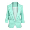 2022 Autumn Blazer Female Plus Size Casual Women Blazers and Jackets Office Lady Slim Work Suit Elegant Work Wear Jacket