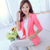 Autumn Winter Women Blazers And Jackets Female Casual Long Sleeve Coat Outerwear Girls Solid Formal Blazers Slim Suits