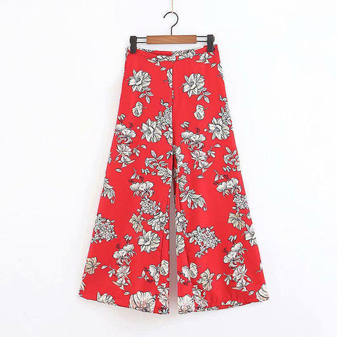 2022 Autumn Women Vintage Red Floral Print Blazers Suits Casual Long Sleeve Coat Female Retro Outerwear Jacket Feminine Tops