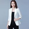 Casual Jacket Female White Blazer Plus Size Spring Summer Clothing Office Woman Suit Casaco Feminino Female Jackets okb857