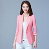 Casual Jacket Female White Blazer Plus Size Spring Summer Clothing Office Woman Suit Casaco Feminino Female Jackets okb857