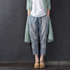 Denim Jeans Plus Size Women Street Fashion Embroidered Boyfriend jeans woman Harem Baggy Pants Casual 3d Floral Casual