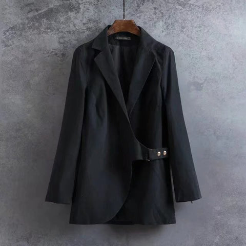 Europe Style Spring and Autumn New Arrival Fashion Blazer, Women Solid Color Slim Work Wear Cothing Suit Brand Jacket Coat