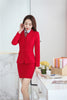 2022 Fall Winter Blue Ladies Blazers With Tops And Skirt Blazers & Jackets Sets Business Women Uniform Designs Styles