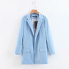 2022 Fashion Basic Jacket Blazer Women Suit Cardigan Puff Sleeve Ladies Autumn Brand Coats Casual blazer female
