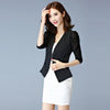 Fashion Basic Jacket Blazer Women Suit Cardigan Puff Sleeve Ladies Spring Summer Plus Size Coats Casual Blazer Female Z450