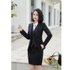 2022 Female Work Uniform Skirt Suits Women Business 2 pieces Suit Blazer+Elegant Skirt Formal Clothes