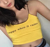 Fashion Shirts Summer Crop Top Women Sexy Shirt Tops Vest Letter Print Sleeveless Cropped Tops Shirt