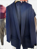 Fashion Spring and Autumn  Ladies One Button Small Suit Blazer Women Solid Color Medium Long Jacket Shawl Collar Outwear
