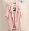Female Suit Women Blazer Elegant Three Quarter Sleeve Blazers Woman Outerwear Women Clothes Women Summer Jacket W171