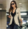 2022 New Arrival Autumn Women Blazers and Jackets Work Office Lady Suit Slim White Black Blazer Coat For Female Striped Blazers