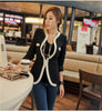 2022 New Arrival Autumn Women Blazers and Jackets Work Office Lady Suit Slim White Black Blazer Coat For Female Striped Blazers