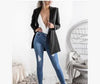 New Fashion Basic Jacket Blazer Women Suit Cardigan Puff Sleeve Ladies Autumn Plus Size Brand Coats Casual blazer female
