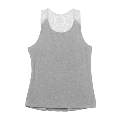 New Fashion Casual Tank Tops Women T Shirt Lace Summer Vest Top Short Sleeve Tops Shirt Hollow Out T-Shirt Female Blusas