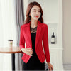 New Fashion Women Slim Blazer Coat Casual Jacket Sleeve Double Breasted Work Suit Outerwear Blazer Feminino Y299