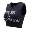 New Letter Printed Fitness Vest Bra Women High Impact Sporting Bra Top Quick Dry Vest-Type Bra Padded