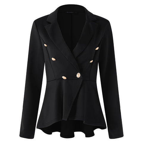 New Plus Size Womens Business Suits Spring Autumn All-match Women Blazers Jackets Slim Long-sleeve Blazer Women Suit 5XL
