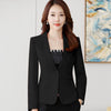 New Professional blazer women long sleeve one button slim temperament jacket  casual fashion ladies plus size coat