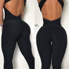 New Sexy Full Bandage Sporting Bodysuit Sexy Sleeveless Solid White Bodysuit Backless Fitness Women Jumpsuit