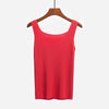 New Slash Neck Tank Tops Female Summer Fashion Solid Camis Women Hight Quality Yellow Purple Black White Tops Sexy And Cute
