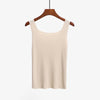 New Slash Neck Tank Tops Female Summer Fashion Solid Camis Women Hight Quality Yellow Purple Black White Tops Sexy And Cute