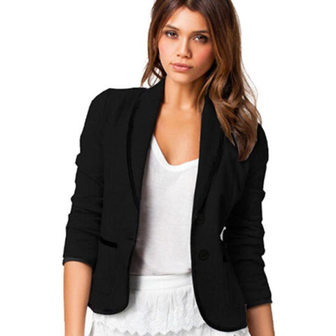 New Spring Women Clothes Women Blazer Long Sleeve Women Blazer Single Breasted Fashion Casual Small Suit  Basic Jacket
