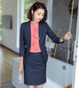 2022 Styles Uniform Designs Formal Business Suits With 4 Piece Blazer and Skirt and Vest Coat & Waistcoat and Blouses Sets