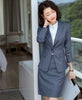 2022 Styles Uniform Designs Formal Business Suits With 4 Piece Blazer and Skirt and Vest Coat & Waistcoat and Blouses Sets