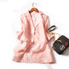 2022 New Thin Blazers and Jackets Basic Coats Female Classic Summer Blaser Femme Outerwear work wear Suit Plus Size
